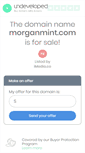 Mobile Screenshot of morganmint.com